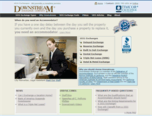 Tablet Screenshot of downstreamexchange.com